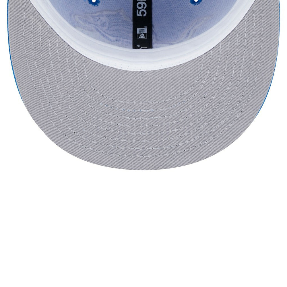 Detroit Lions New Era Main 59FIFTY Fitted Hat - Blue sale