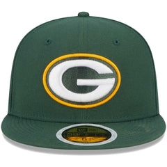 Green Bay Packers New Era Youth Main 59FIFTY Fitted Hat - Green sale
