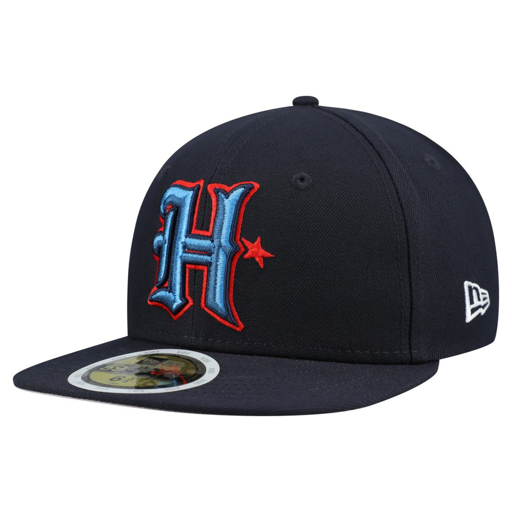 Houston Texans New Era Main 59FIFTY Fitted Hat - Navy for sale
