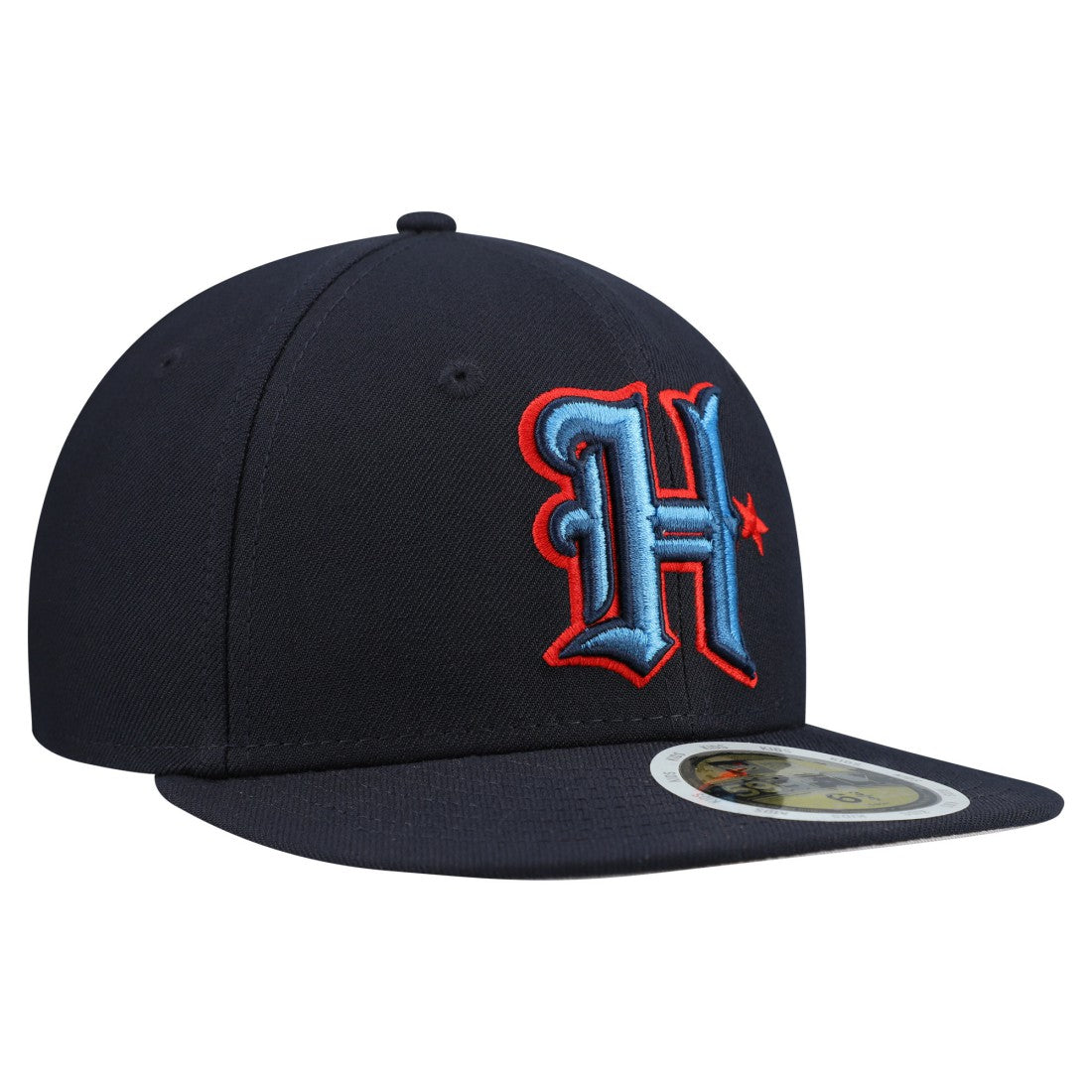 Houston Texans New Era Main 59FIFTY Fitted Hat - Navy for sale