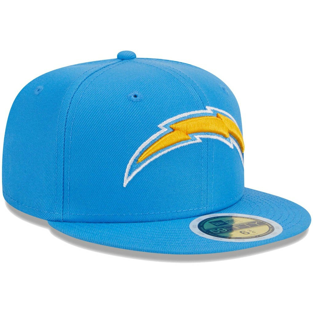 Los Angeles Chargers New Era Youth Main 59FIFTY Fitted Hat - Powder Blue online