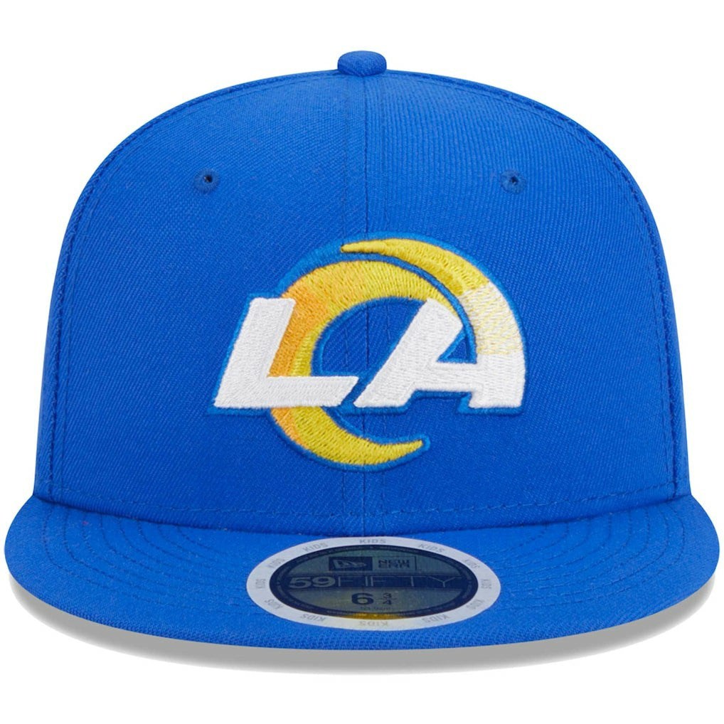 Los Angeles Rams New Era Youth Main 59FIFTY Fitted Hat - Royal outlet