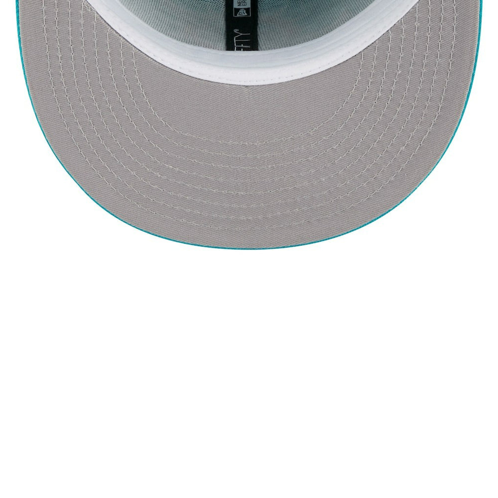 Miami Dolphins New Era Youth Main 59FIFTY Fitted Hat - Aqua online