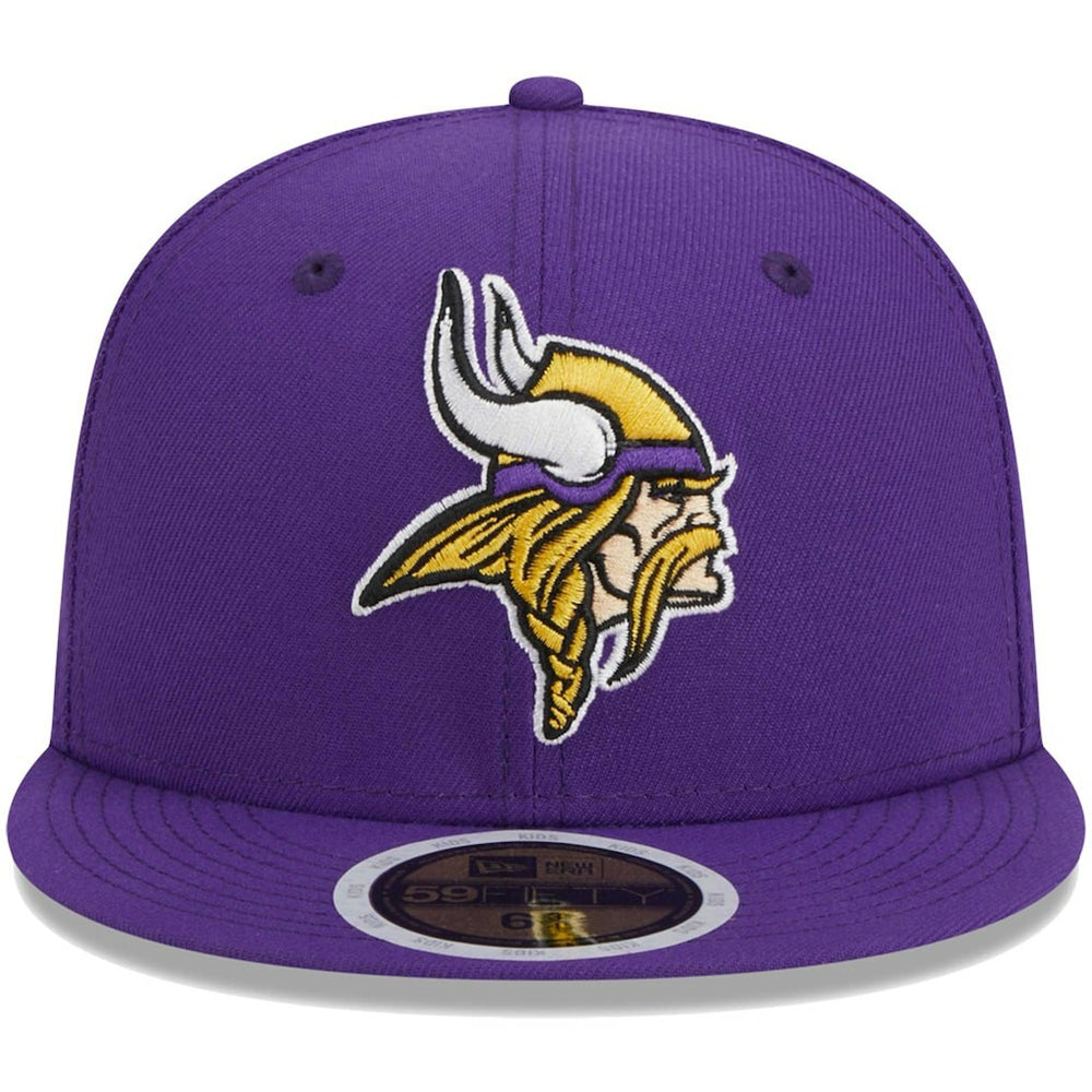 Minnesota Vikings New Era Youth Main 59FIFTY Fitted Hat - Purple online