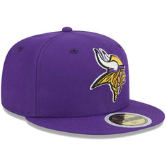 Minnesota Vikings New Era Youth Main 59FIFTY Fitted Hat - Purple online