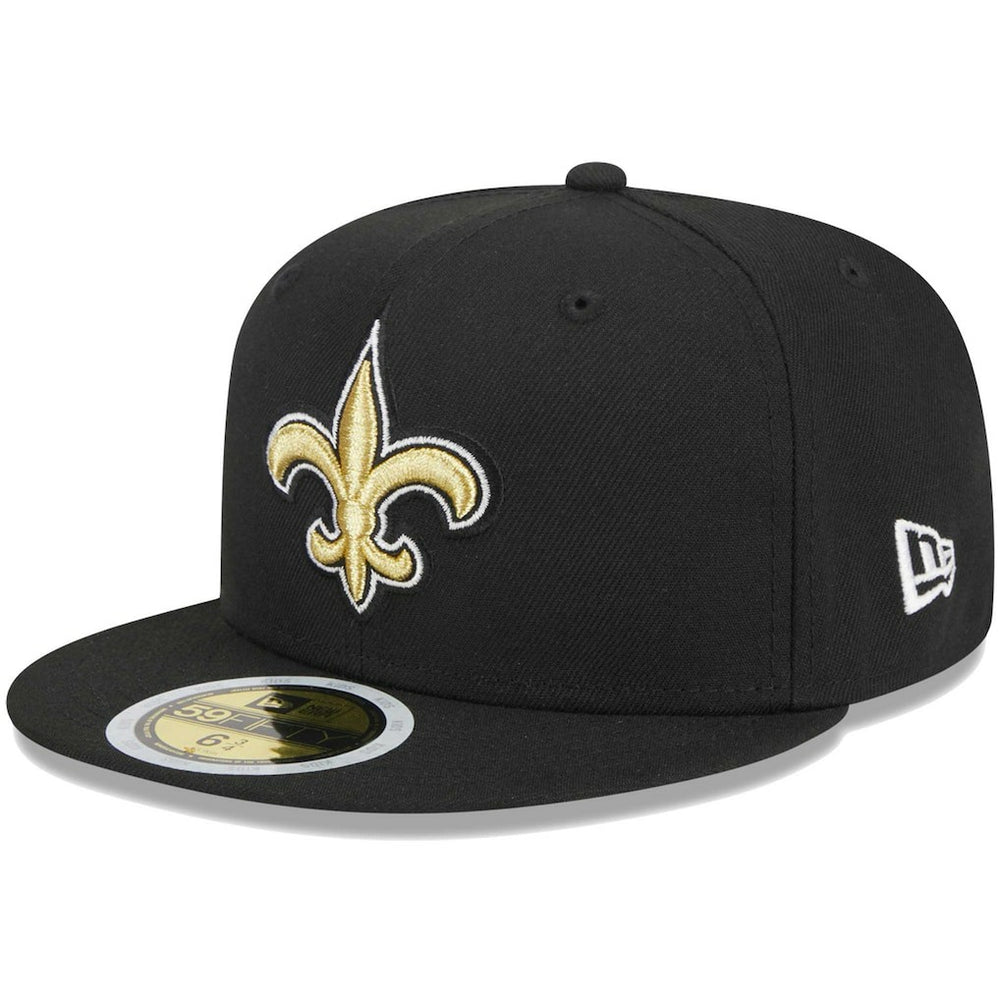New Orleans Saints New Era Youth Main 59FIFTY Fitted Hat - Black online