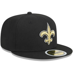 New Orleans Saints New Era Youth Main 59FIFTY Fitted Hat - Black online