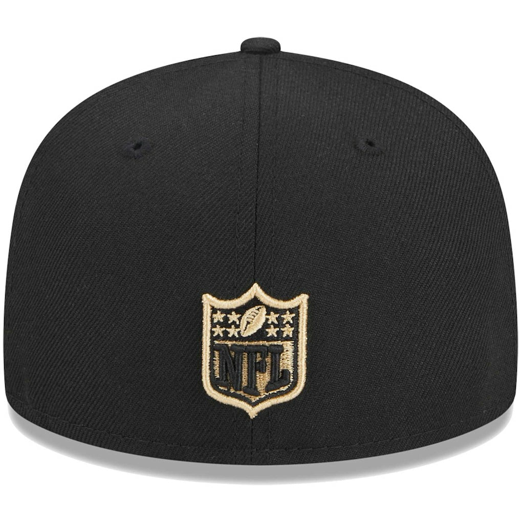 New Orleans Saints New Era Youth Main 59FIFTY Fitted Hat - Black online