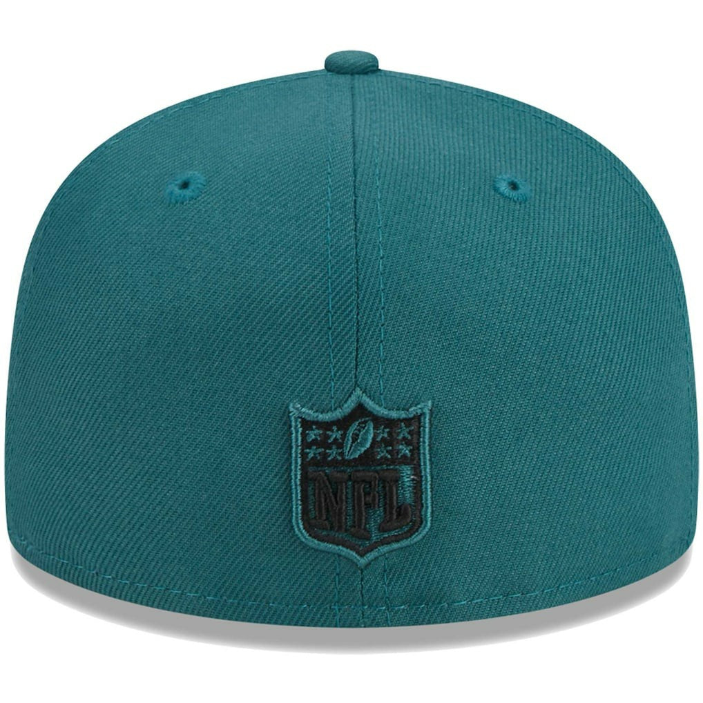 Philadelphia Eagles New Era Youth Main 59FIFTY Fitted Hat - Midnight Green on sale