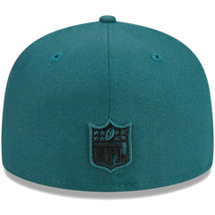 Philadelphia Eagles New Era Youth Main 59FIFTY Fitted Hat - Midnight Green on sale