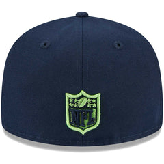 Seattle Seahawks New Era Youth Main 59FIFTY Fitted Hat - College Navy online
