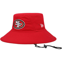 San Francisco 49ers New Era Main Bucket Hat - Scarlet discount