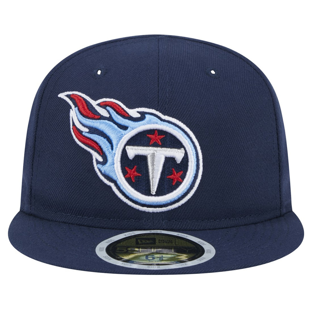 Tennessee Titans New Era Main 59FIFTY Fitted Hat - Navy on sale