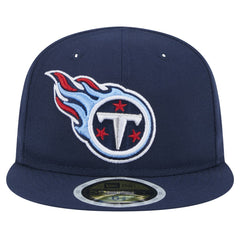 Tennessee Titans New Era Main 59FIFTY Fitted Hat - Navy on sale