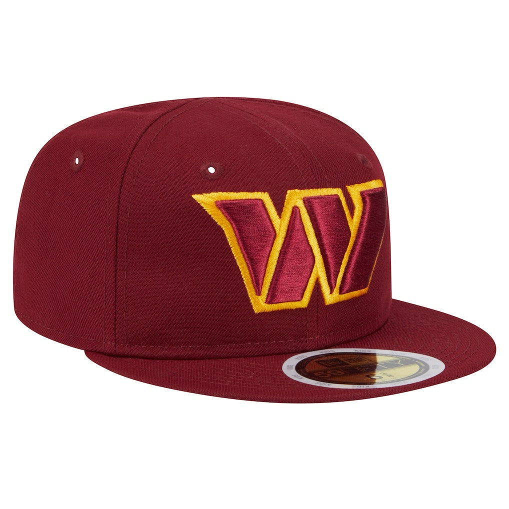 Washington Commanders New Era Main 59FIFTY Fitted Hat - Burgundy on sale