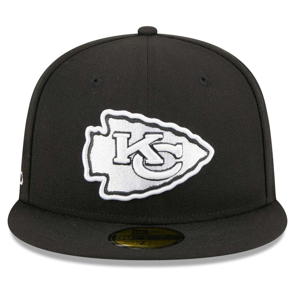 Kansas City Chiefs New Era Main Patch 59FIFTY Fitted Hat - Black online