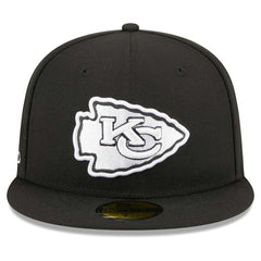 Kansas City Chiefs New Era Main Patch 59FIFTY Fitted Hat - Black online
