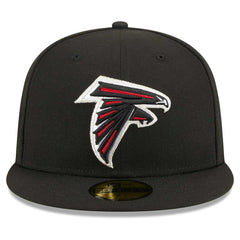 Atlanta Falcons New Era Main Patch 59FIFTY Fitted Hat - Black discount