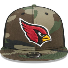 Arizona Cardinals New Era Youth Main Trucker 9FIFTY Snapback Hat - Camo cheap