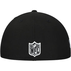 New York Jets New Era Main Patch 59FIFTY Fitted Hat - Black on sale