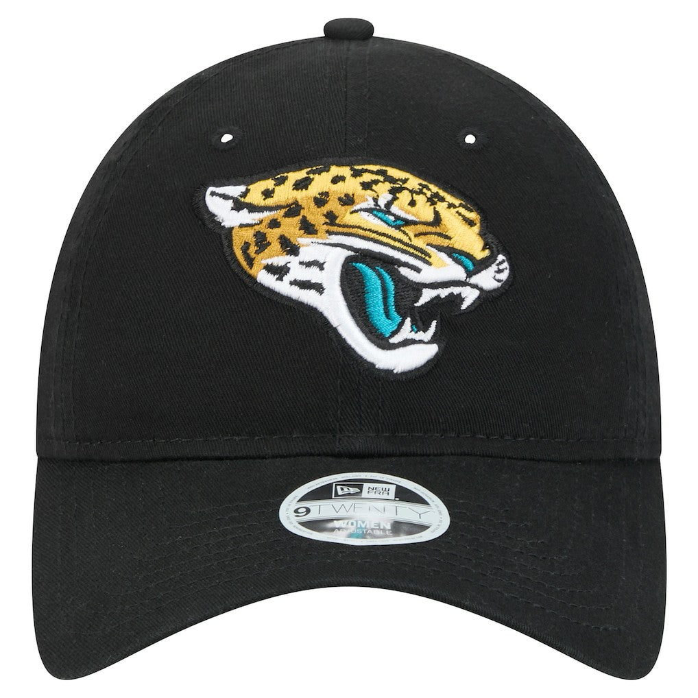 Jacksonville Jaguars New Era Women's Main Core Classic 2.0 9TWENTY Adjustable Hat - Black for sale