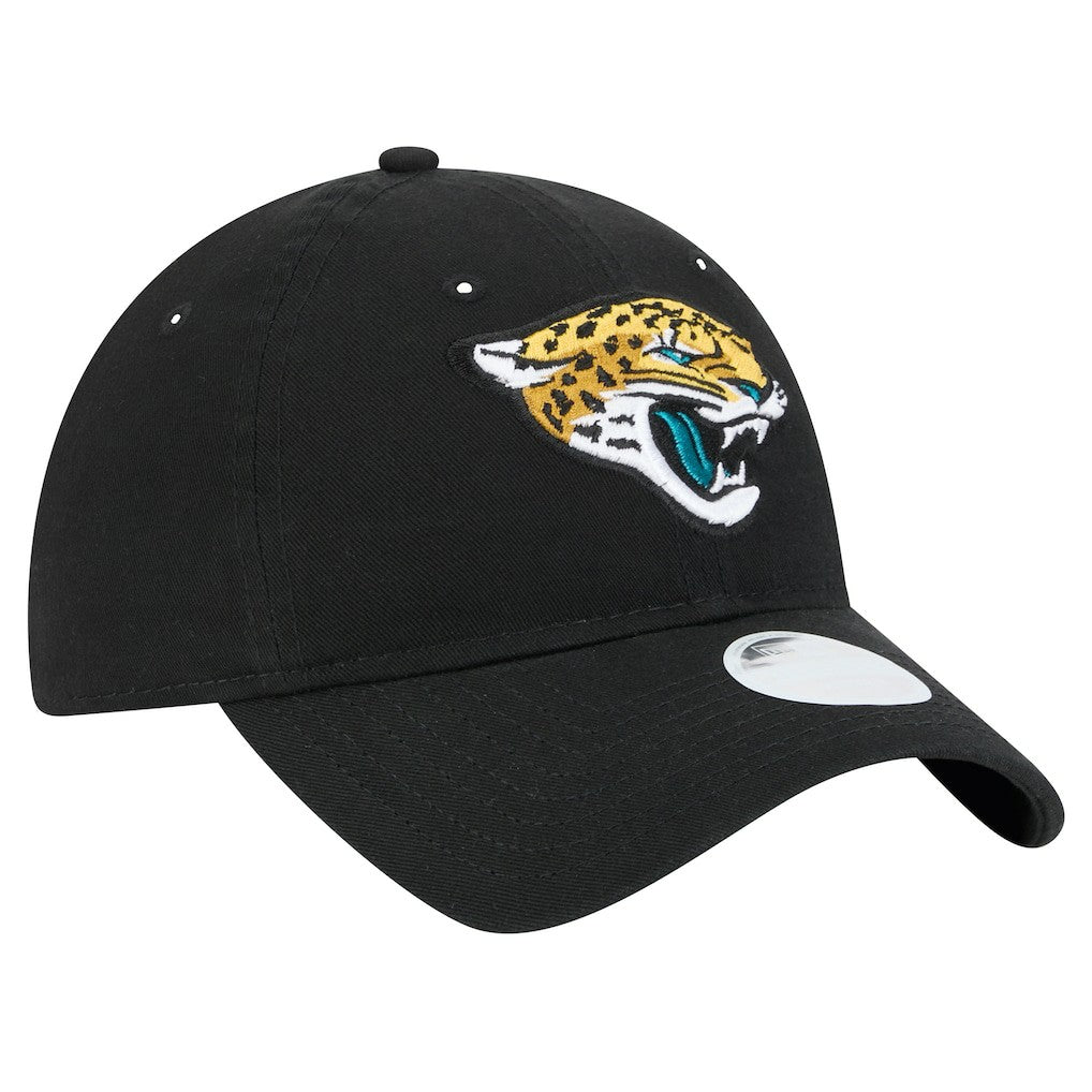 Jacksonville Jaguars New Era Women's Main Core Classic 2.0 9TWENTY Adjustable Hat - Black for sale