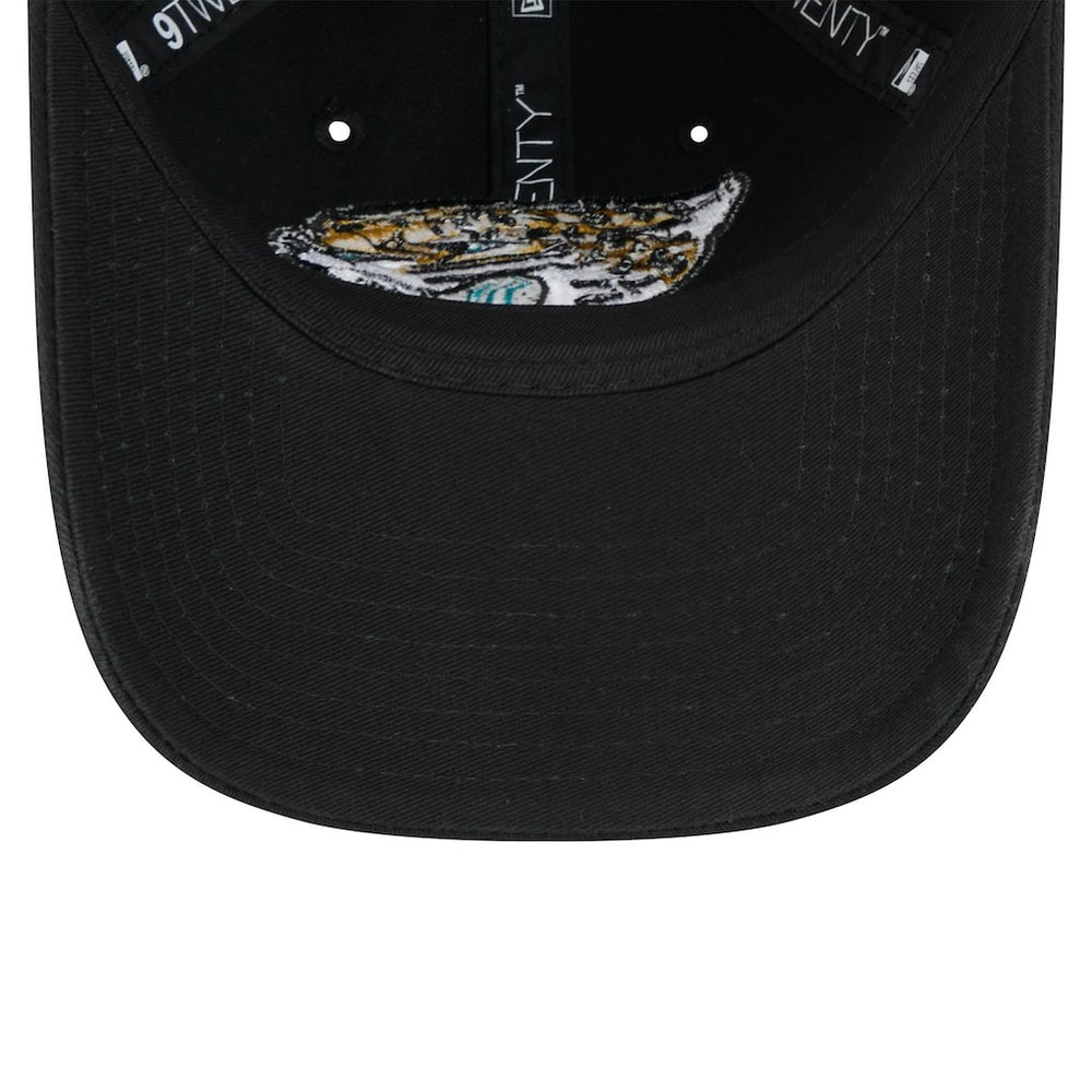 Jacksonville Jaguars New Era Women's Main Core Classic 2.0 9TWENTY Adjustable Hat - Black for sale