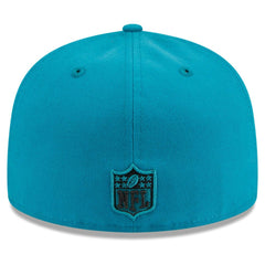 Jacksonville Jaguars New Era Main Patch 59FIFTY Fitted Hat - Teal discount