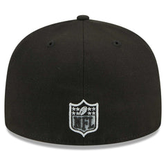 Las Vegas Raiders New Era Main Patch 59FIFTY Fitted Hat - Black discount