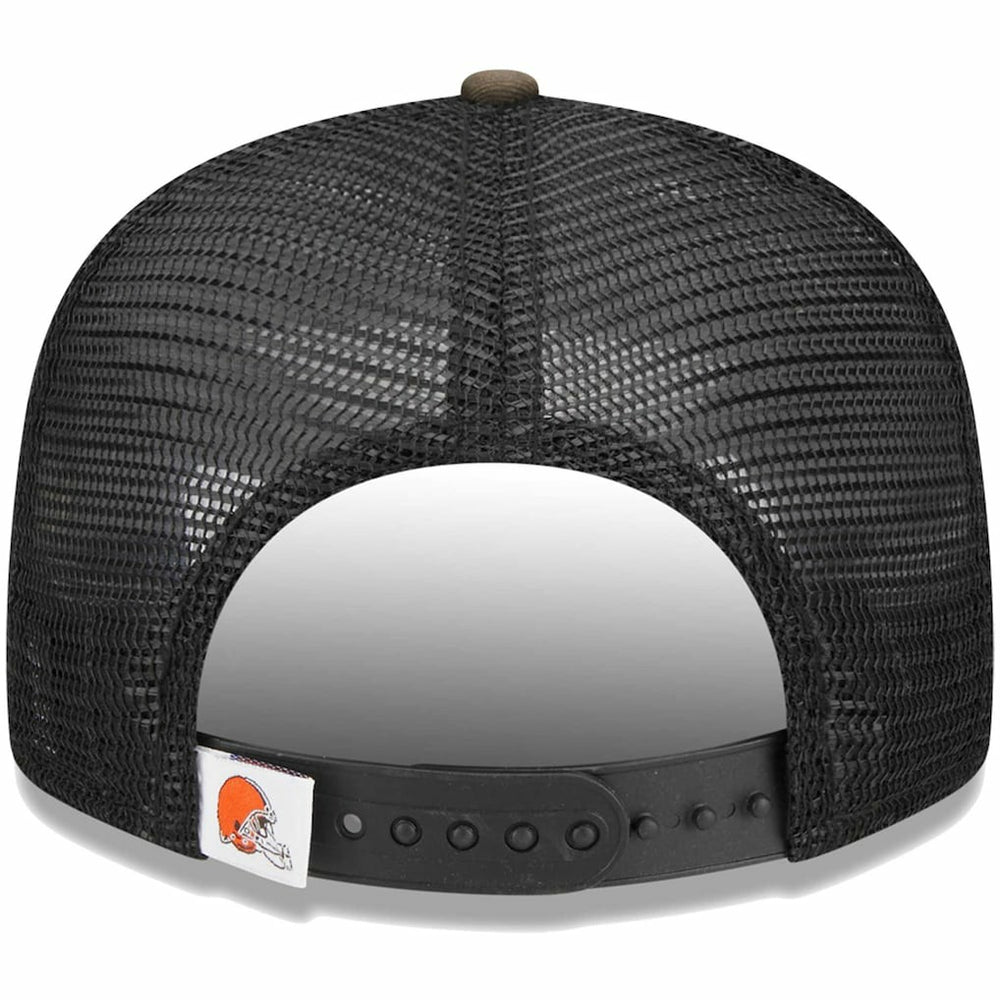 Cleveland Browns New Era Youth Main Trucker 9FIFTY Snapback Hat - Camo discount