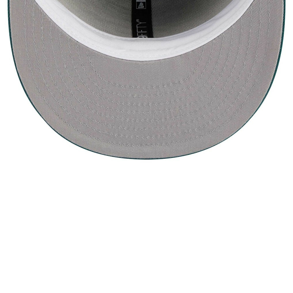 Philadelphia Eagles New Era Main Patch 59FIFTY Fitted Hat - Midnight Green on sale