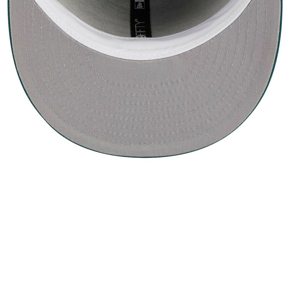 Philadelphia Eagles New Era Main Patch 59FIFTY Fitted Hat - Midnight Green on sale