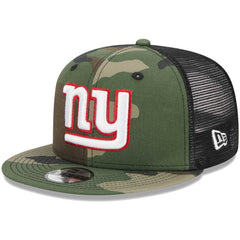 New York Giants New Era Youth Main Trucker 9FIFTY Snapback Hat - Camo on sale