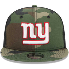 New York Giants New Era Youth Main Trucker 9FIFTY Snapback Hat - Camo on sale