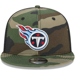 Tennessee Titans New Era Youth Main Trucker 9FIFTY Snapback Hat - Camo sale