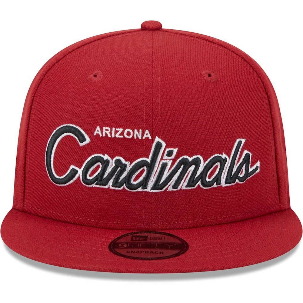 Arizona Cardinals New Era Main Script 9FIFTY Snapback Hat - Cardinal discount