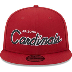 Arizona Cardinals New Era Main Script 9FIFTY Snapback Hat - Cardinal discount