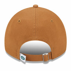 New York Jets New Era Women's Main Core Classic 2.0 9TWENTY Adjustable Hat - Brown for sale