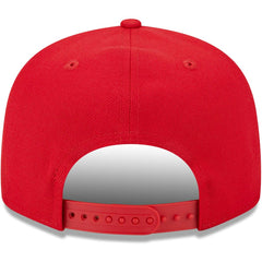 Kansas City Chiefs New Era Main Script 9FIFTY Snapback Hat - Red discount