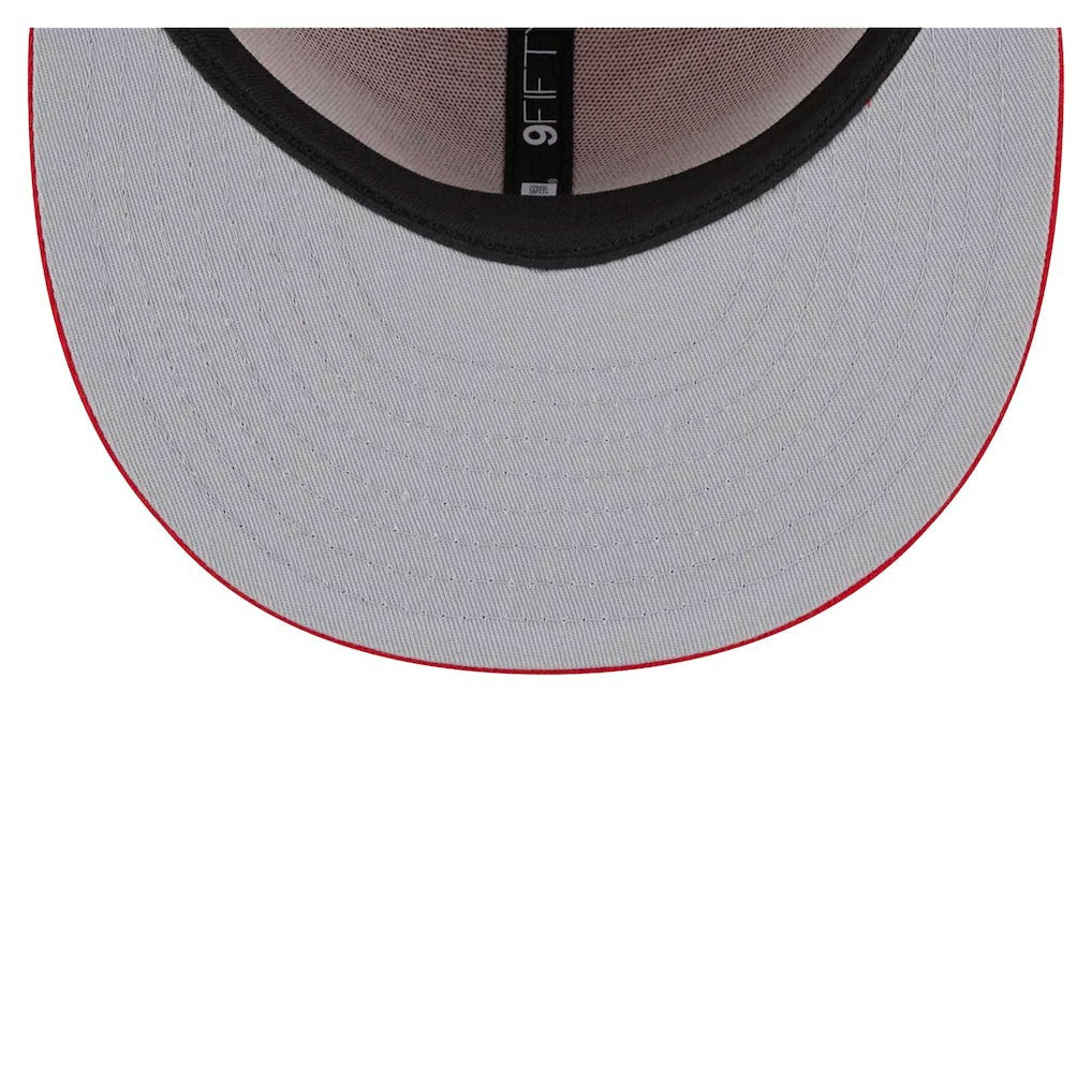 Kansas City Chiefs New Era Main Script 9FIFTY Snapback Hat - Red discount