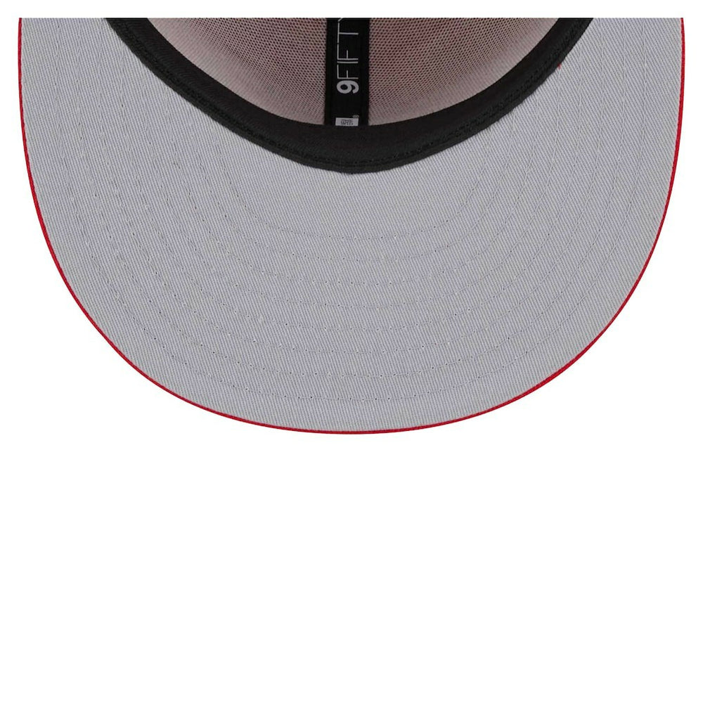 Kansas City Chiefs New Era Main Script 9FIFTY Snapback Hat - Red discount