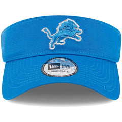Detroit Lions New Era Main Adjustable Visor - Blue for sale