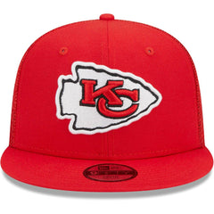 Kansas City Chiefs New Era Youth Main Trucker 9FIFTY Snapback Hat - Red outlet