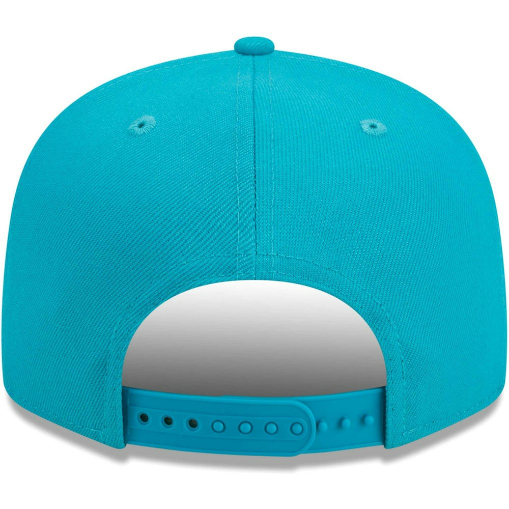 Miami Dolphins New Era Main Script 9FIFTY Snapback Hat - Aqua outlet
