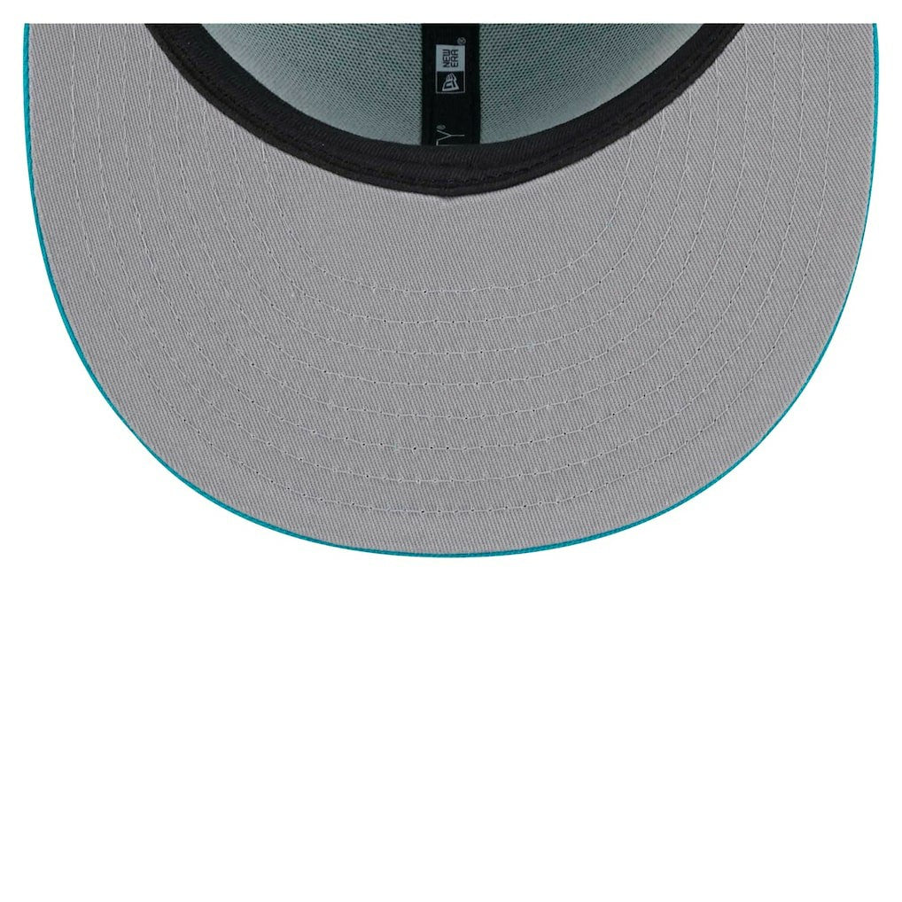 Miami Dolphins New Era Main Script 9FIFTY Snapback Hat - Aqua outlet