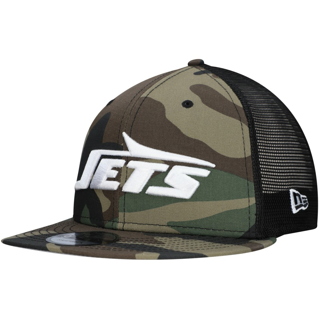 New York Jets New Era Main Trucker 9FIFTY Snapback Hat - Camo sale