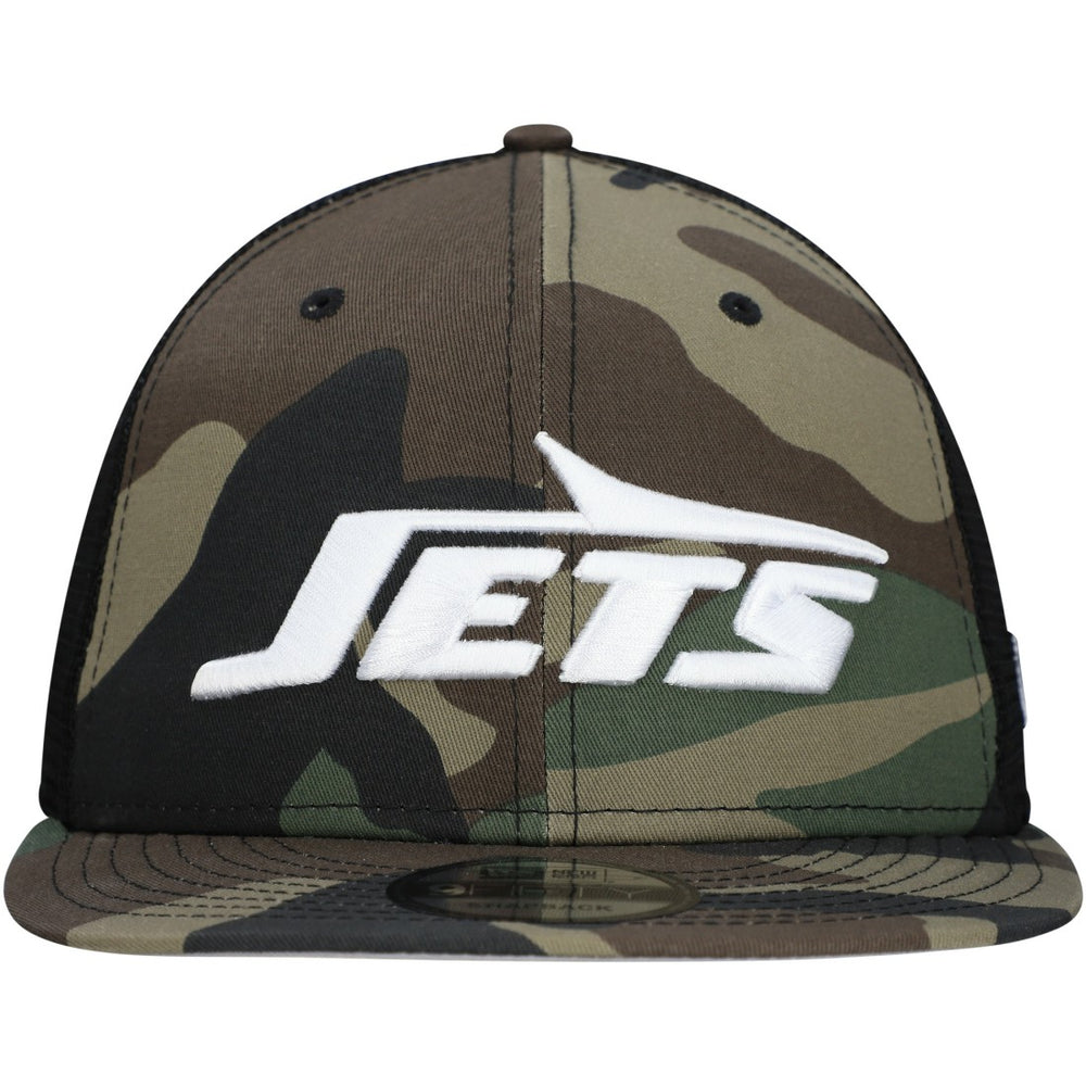 New York Jets New Era Main Trucker 9FIFTY Snapback Hat - Camo sale