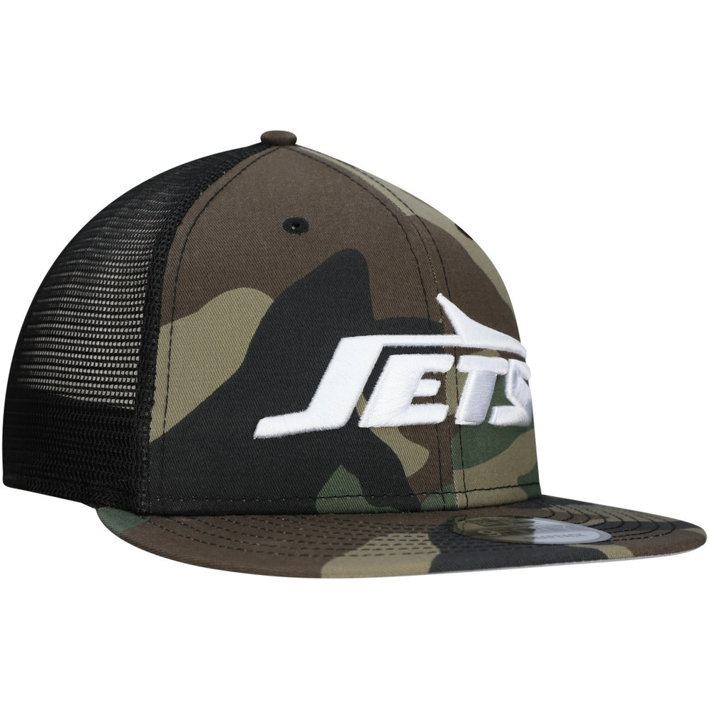 New York Jets New Era Main Trucker 9FIFTY Snapback Hat - Camo sale