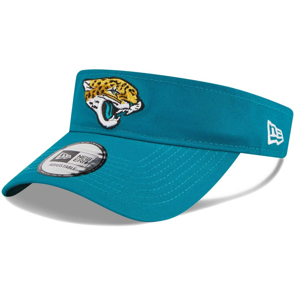 Jacksonville Jaguars New Era Main Adjustable Visor - Teal outlet
