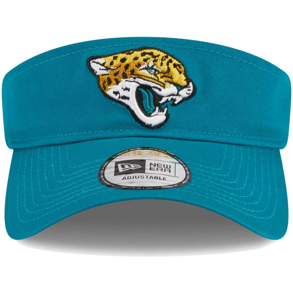 Jacksonville Jaguars New Era Main Adjustable Visor - Teal outlet